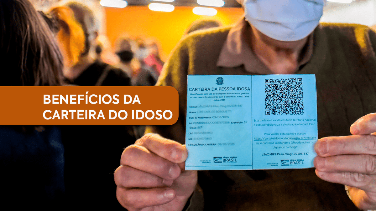 Carteira do idoso 2025: como solicitar e quais os benefícios garantidos