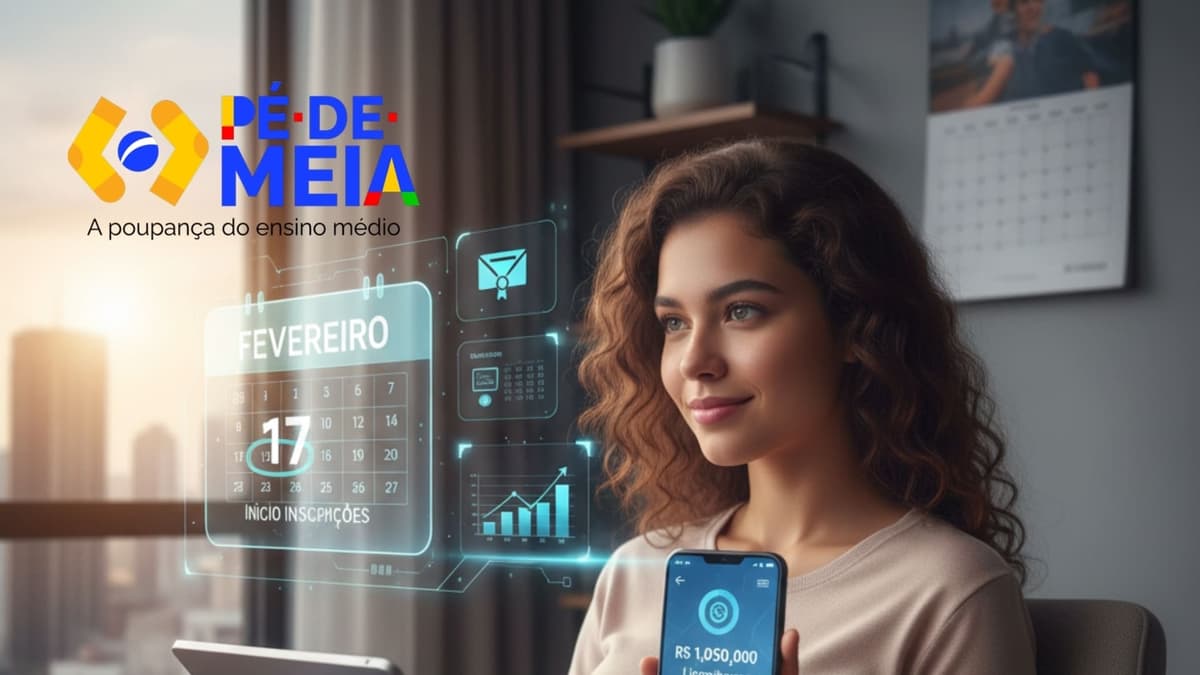 Pé-de-Meia Licenciaturas abre inscrições amanhã, 17/02: garanta bolsa de R$ 1.050