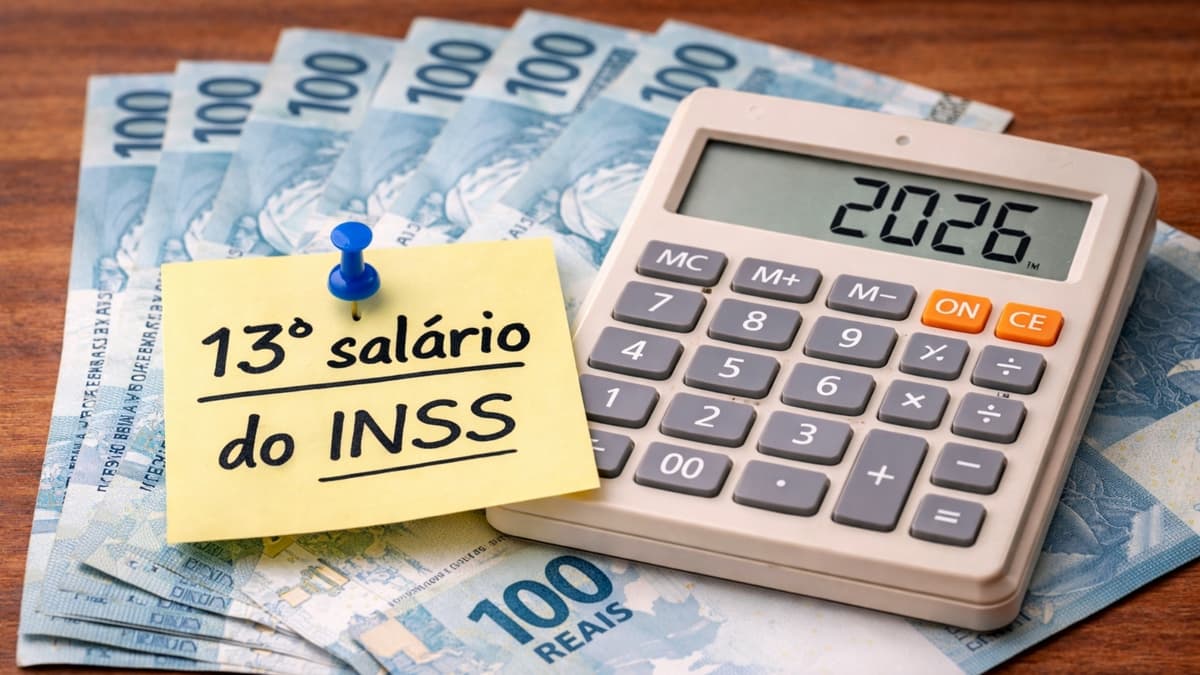INSS: veja o valor da 1ª parcela do 13º em 2026