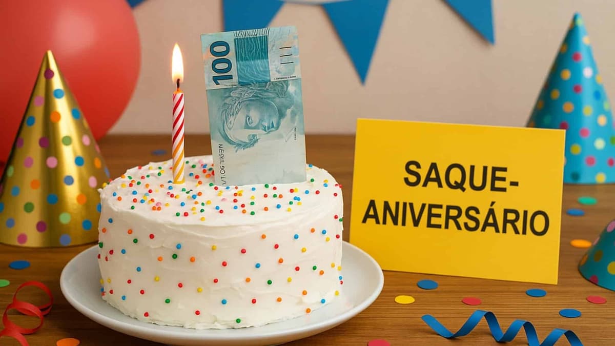 Saque-aniversário do FGTS já está disponível em abril