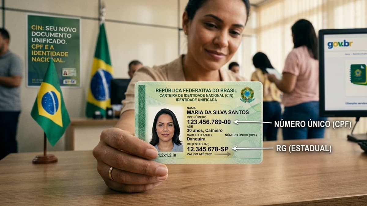 Novo RG pode ser pedido online com entrega residencial