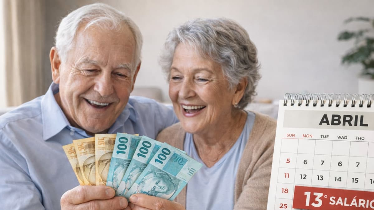 Pagamento do 13º do INSS começa em abril; veja datas