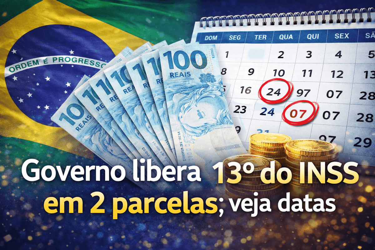 13º antecipado é pago em duas parcelas; veja como funciona