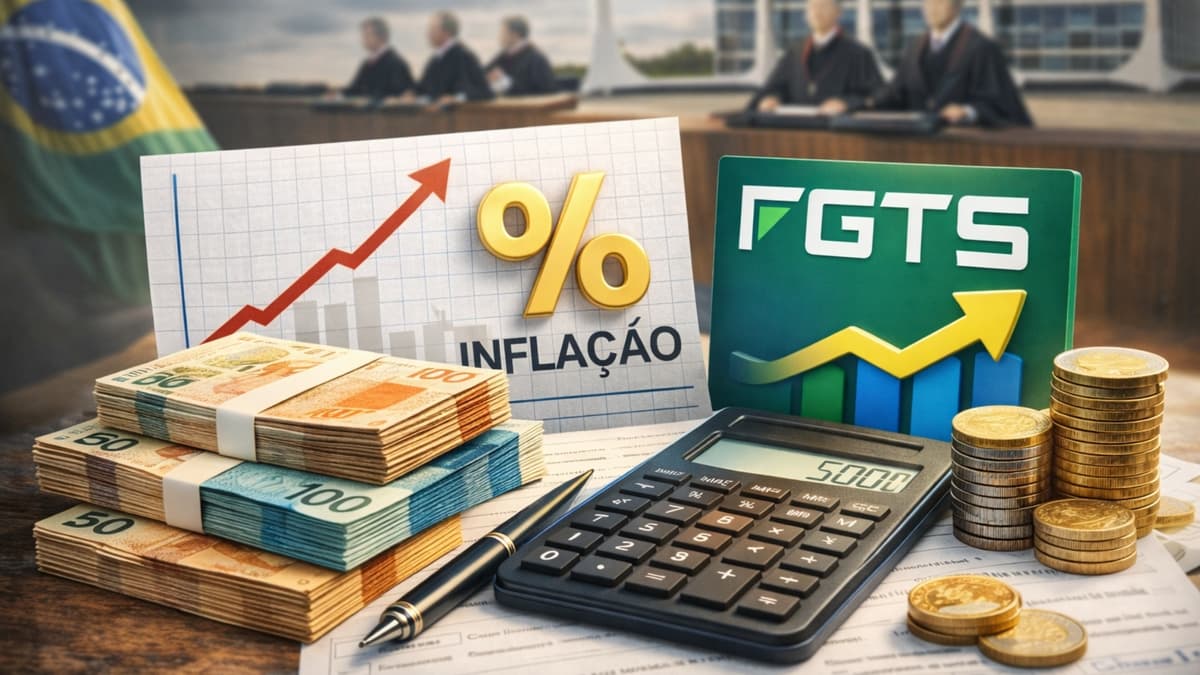 FGTS: projeto prevê correção pela inflação e juros fixos