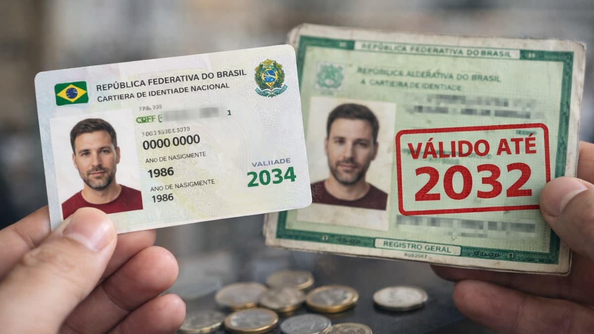 Novo RG tem regras diferentes de validade; entenda