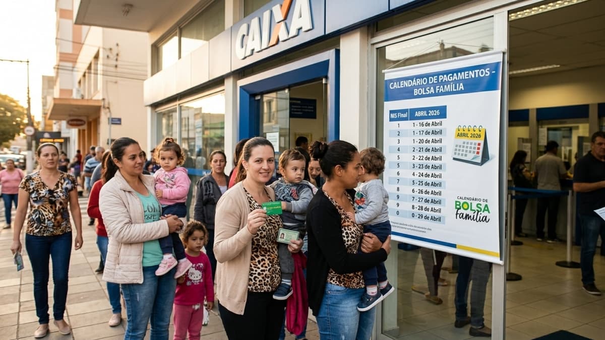 Caixa organiza pagamentos do Bolsa Família entre 16 e 30