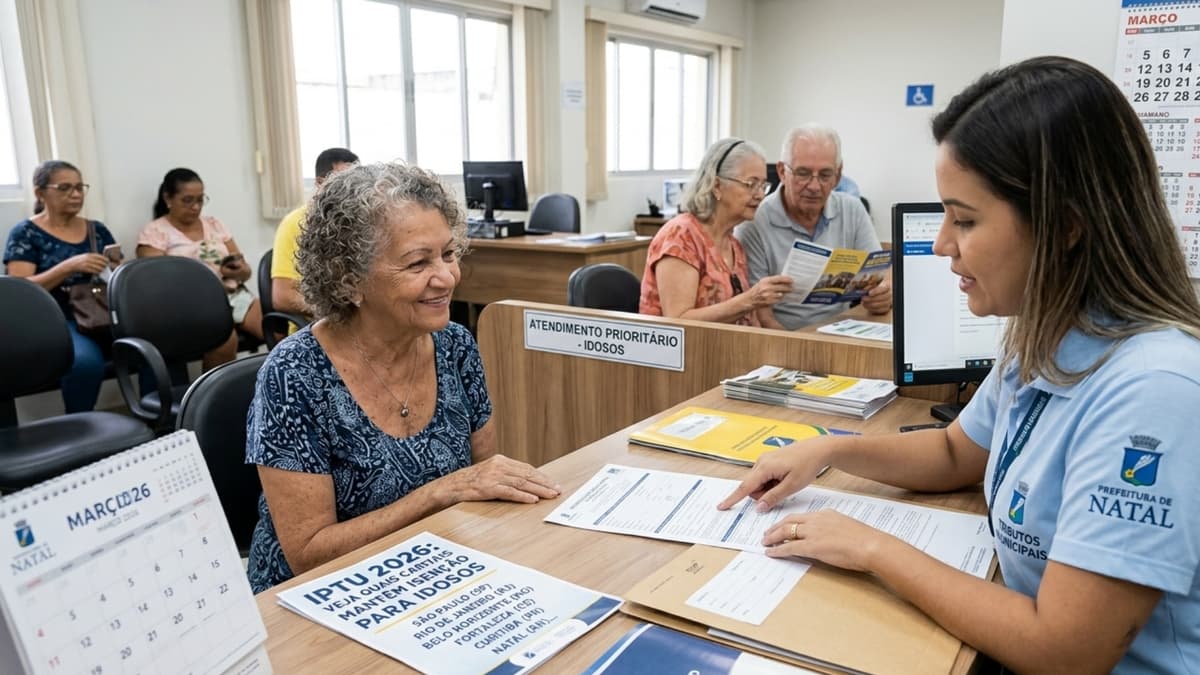 Isenção de IPTU 2026: renda máxima e documentos exigidos