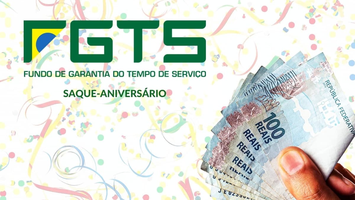 FGTS pode ser sacado hoje pelo Saque-Aniversário; saiba como acessar